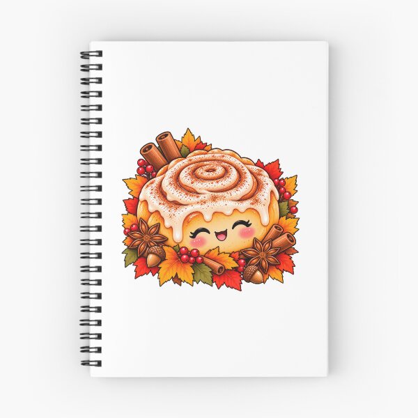 Item preview, Cute Autumn Cinnamon Roll designed and sold by Seasons & Reasons.