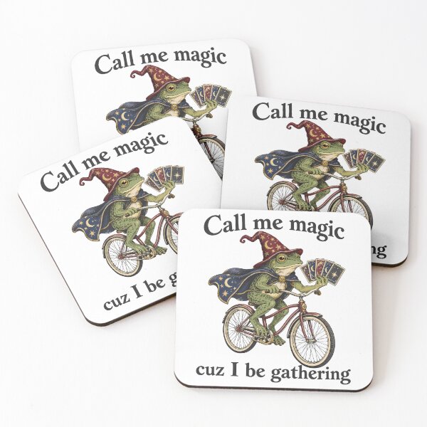 Item preview, Call Me Magic Cuz I Be Gathering Funny Frog Wizard designed and sold by andre-hollow.