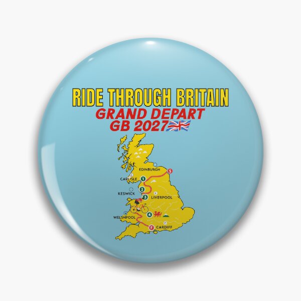 Item preview, RIDE UK – British Great Britain Cycling Road Bike 2027 grand depart designed and sold by Colorfulman.