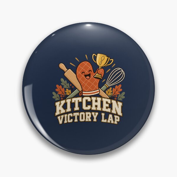 Item preview, Kitchen Victory Lap Funny Thanksgiving Cooking designed and sold by AMICO77.