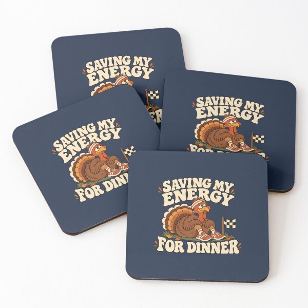Item preview, Funny Turkey Saving My Energy for Dinner designed and sold by AMICO77.
