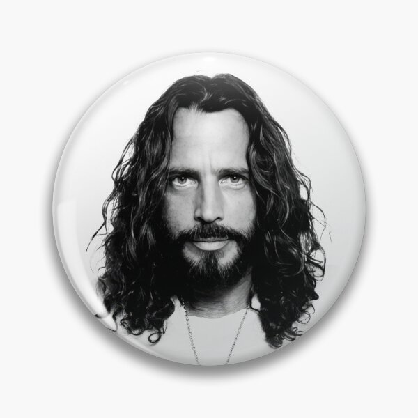Item preview, Chris Cornell – Black & White Portrait | Soundgarden & Audioslave designed and sold by rockthatshirt.