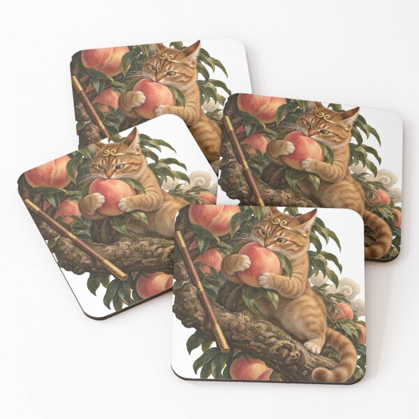 Item preview, Sun Wukong Cat in Peach Garden designed and sold by Ocelot-T.