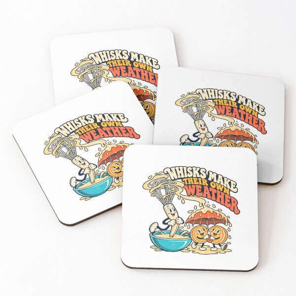 Item preview, Whisk Weather and Pancake Umbrella Baking Cartoon designed and sold by Pixdot.