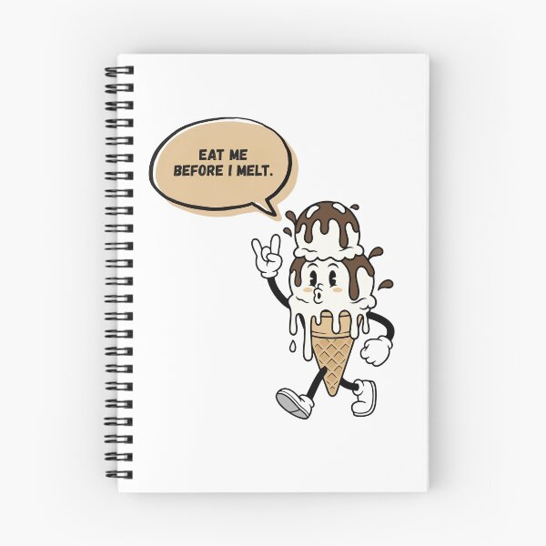 Item preview, EAT ME BEOFRE I MELT - ICE CREAM HUMOR! designed and sold by lovewhatyoudo.