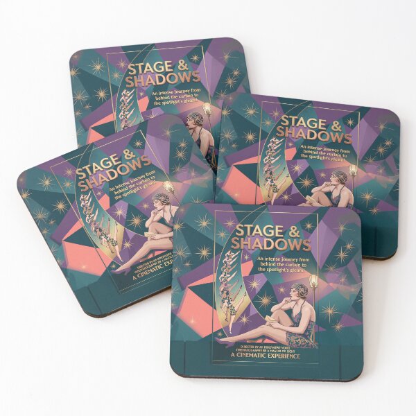 Item preview, Stage and Shadows - Vintage Art Deco designed and sold by ArtworkNorth.