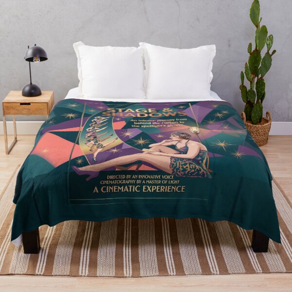 Item preview, Stage and Shadows - Vintage Art Deco designed and sold by ArtworkNorth.