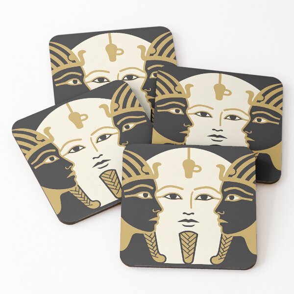 Item preview, Ancient Egyptian Golden Pharaoh Mask Trinity Art designed and sold by Michaelragheb.