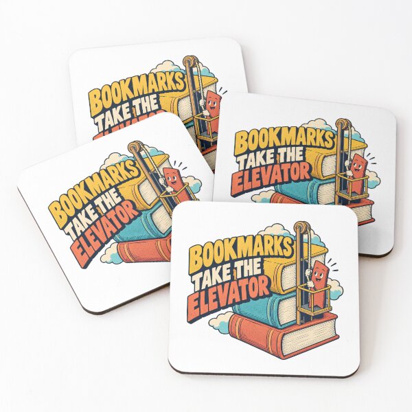 Item preview, Bookmark Elevator on a Stack of Books designed and sold by Pixdot.