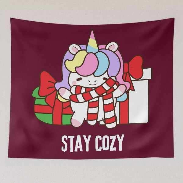 Item preview, Cute Unicorn Merry Christmas Santa Hat - Holiday Kids & Girls Gift designed and sold by stormk10.
