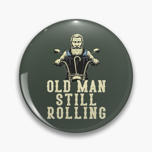 Item preview, Old Man Still Rolling Grandpa Biker designed and sold by LV-creator.