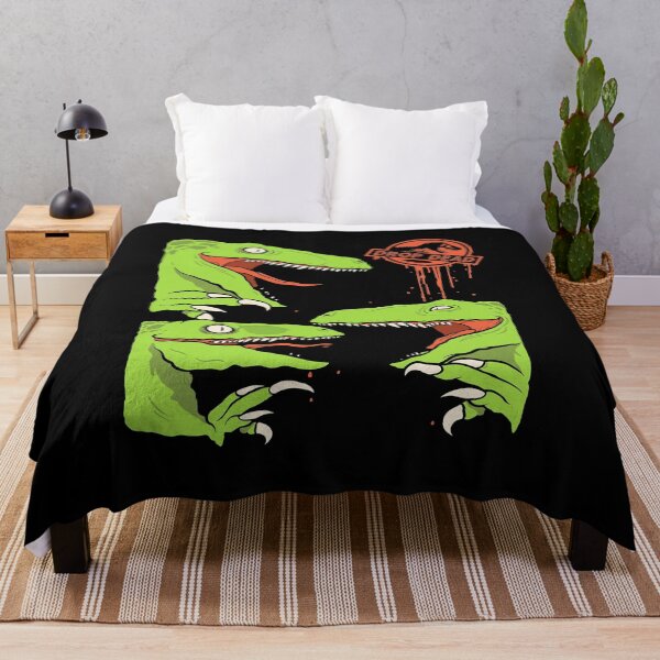 Item preview, Drop Dead Three Green Dinosaurs designed and sold by KristiTaylorArt.