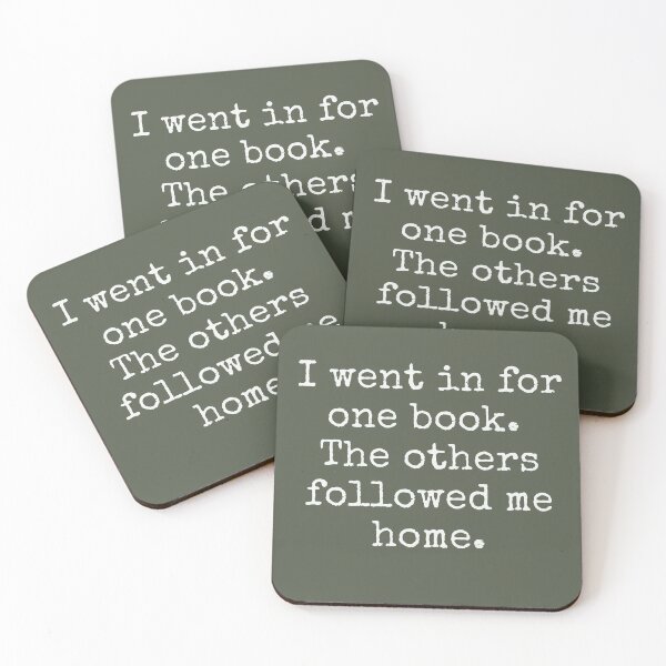 Item preview, I Went In for One Book – Funny Book Lover Bookstore Humor designed and sold by Winarrts.