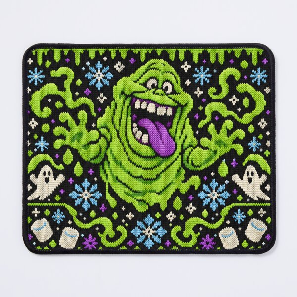 Item preview, Ghostbusters Slimer Ghostly Ugly Christmas Sweater designed and sold by Quoteez.