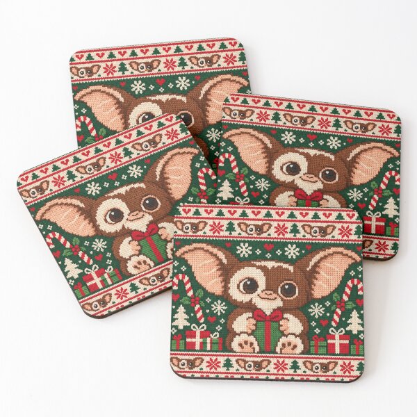 Item preview, Gremlins Gizmo Cute Christmas Ugly Sweater Pattern designed and sold by Quoteez.