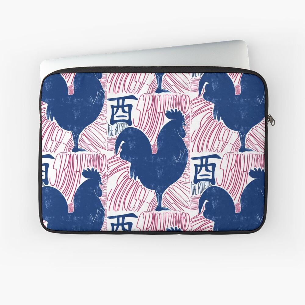 The Rooster Chinese Zodiac Sign Laptop Sleeve