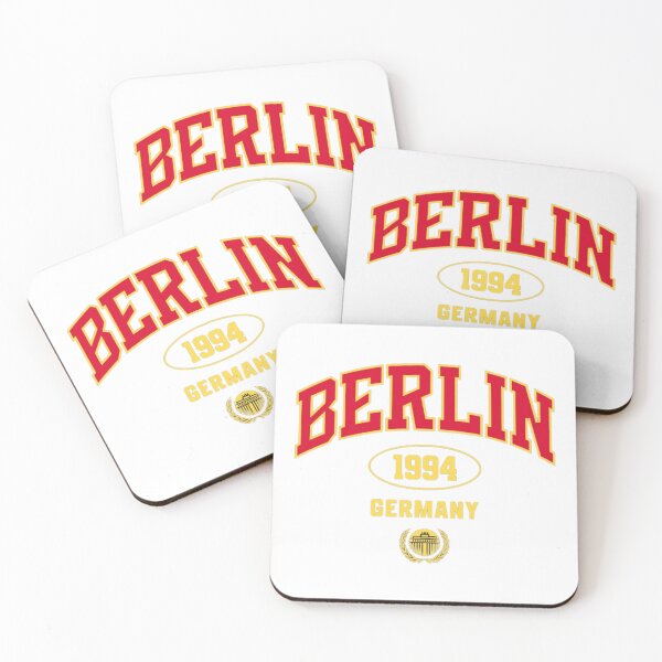 Item preview, Berlin Germany 1994 – Vintage Retro Collegiate Typography designed and sold by MindMess Studio.