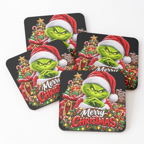 Item preview, Mischievous Green Christmas Character Holiday Design designed and sold by BirhanuDesigns.
