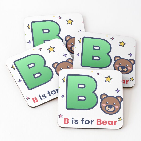 Item preview, B Is For Bear Cute Teddy Bear Alphabet Letter designed and sold by Trendyoll  ⭐⭐⭐⭐⭐.