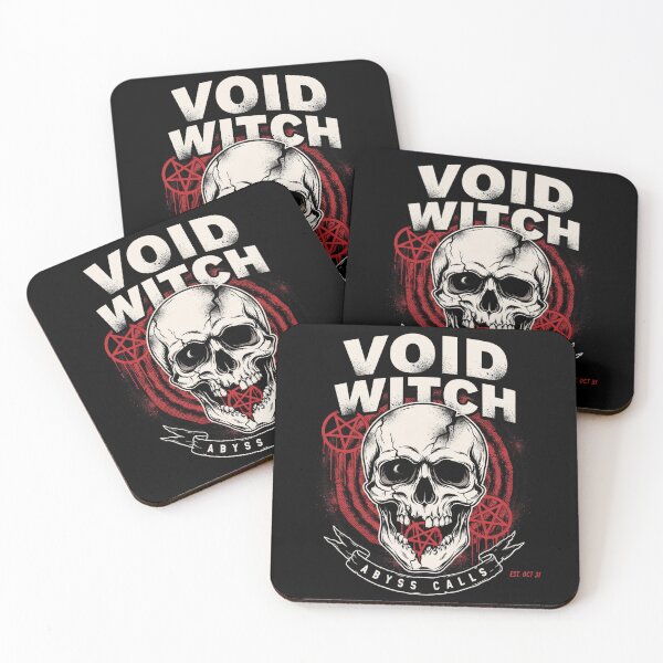 Item preview, Void Witch Halloween Design – Dark Skull & Occult Graphic Tee v22 designed and sold by DarylWelsh2024.
