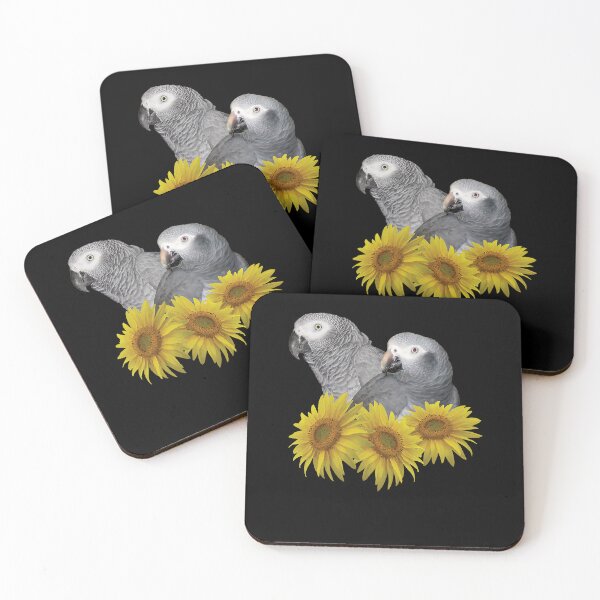 Item preview, African Grey Parrot Psittacus Bird (27) designed and sold by DavetteJungle.
