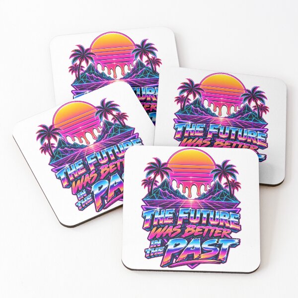 Item preview, Retro 80s Synthwave The Future Was Better In The Past Art designed and sold by Win Hardy.