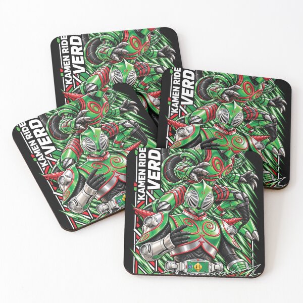 Item preview, Kamen Rider Verde Inspired Japanese Tokusatsu Hero Design designed and sold by shincustomid.