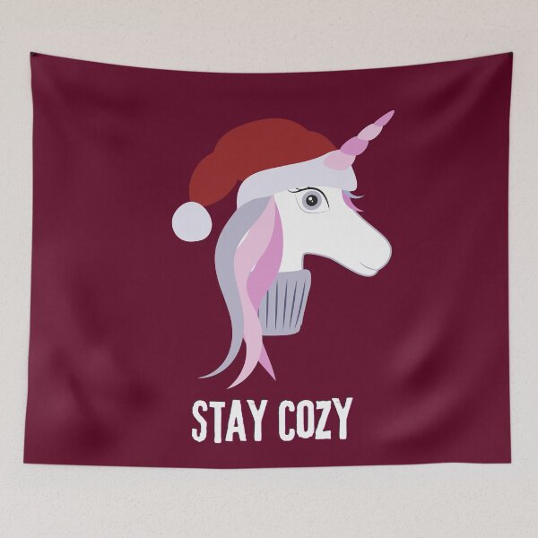 Item preview, Cute Unicorn Merry Christmas Santa Hat - Holiday Kids & Girls Gift designed and sold by stormk10.