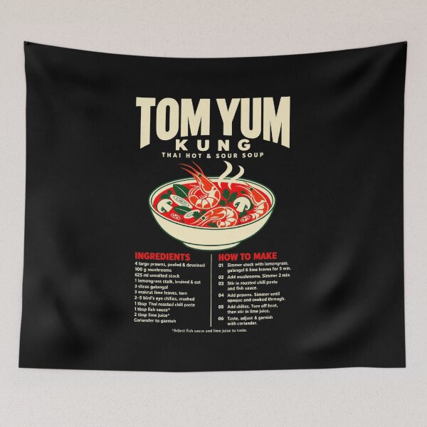 Item preview, Tom Yum Kung Recipe Thai Spicy Shrimp Soup designed and sold by NatureStyle555.