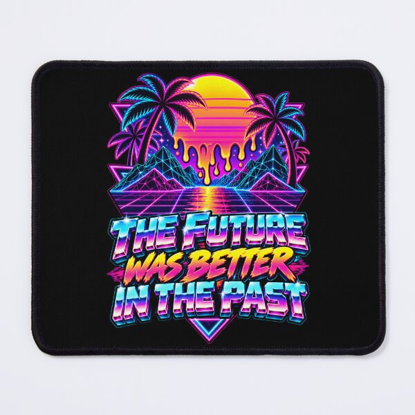Item preview, Retro 80s Synthwave The Future Was Better In The Past Art designed and sold by Win Hardy.