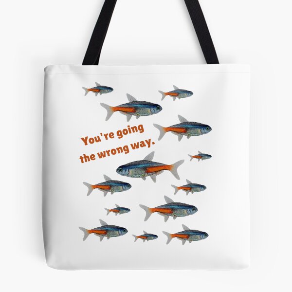 Item preview, Fish with saying designed and sold by OnaleeNicklinArt.