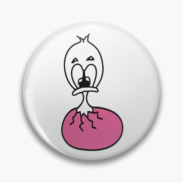 Item preview, Cute Hatching Chick in a Pink Egg designed and sold by MirrorsFineArt.