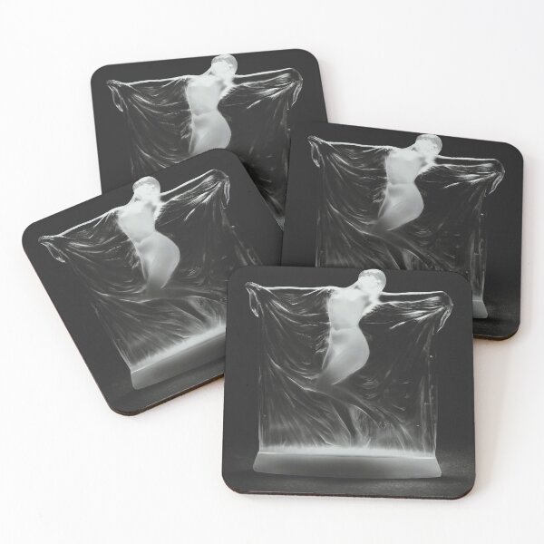 Item preview, Art Deco, 'Thais' goddess 1925 Opel Statuette by René Lalique vintage black and white photograph wall art decor designed and sold by Astrid Arkhangelsky.