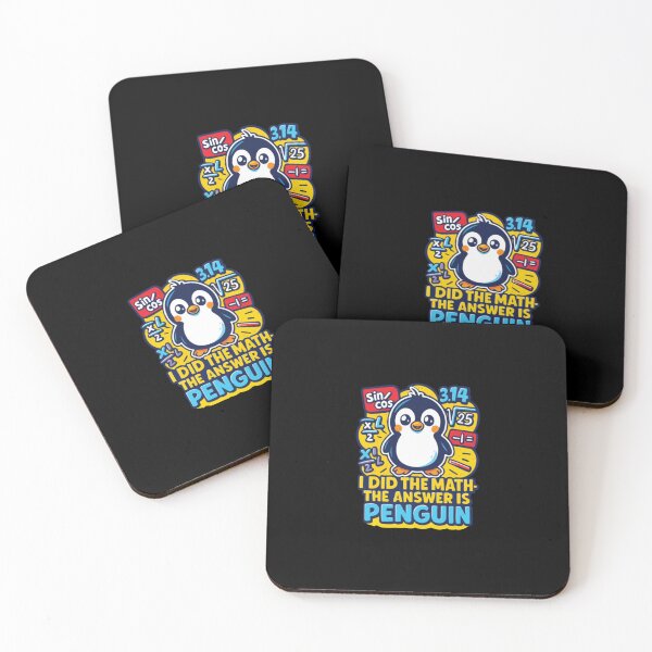 Item preview, Cute Penguin Math I Did The Math The Answer is Penguin designed and sold by Phillipsalexan.