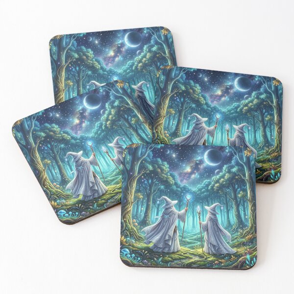 Item preview, Mystical wizards in the star forest designed and sold by Sigtrix.