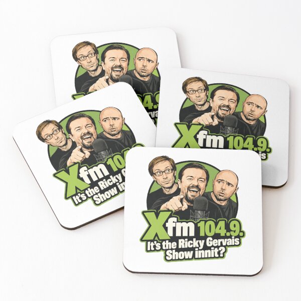 Item preview, XFM - Ricky Gervais Show: Main Logo (Version 2) designed and sold by LoveSomethingDifferent.