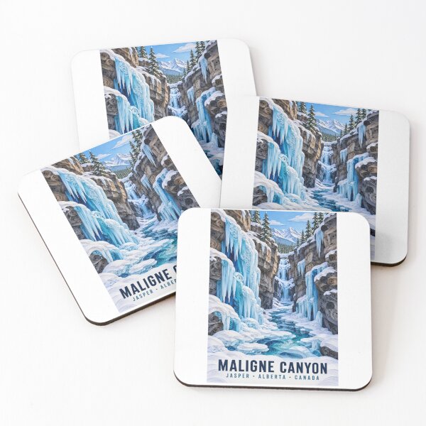 Item preview, Maligne Canyon - Jasper - Alberta - Canada designed and sold by GoodOldVintage.