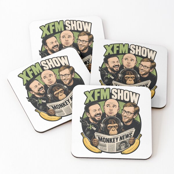 Item preview, XFM - Ricky Gervais Show: Monkey News designed and sold by LoveSomethingDifferent.