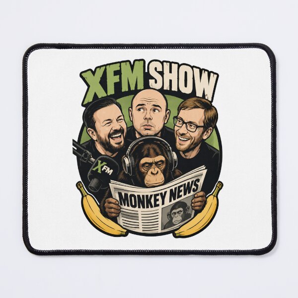 Item preview, XFM - Ricky Gervais Show: Monkey News designed and sold by LoveSomethingDifferent.