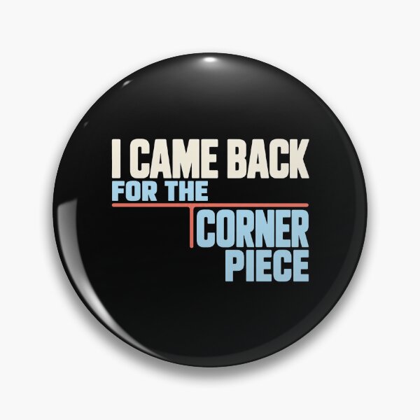 Item preview, Corner Piece Return Jigsaw Puzzle Typography designed and sold by Katalice Design.
