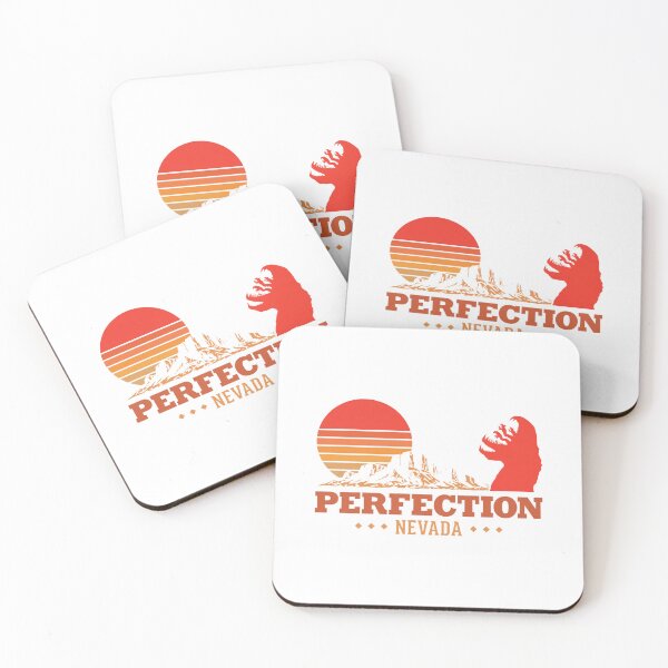 Item preview, Perfection Nevada Sunset Desert Mountains Graboid Silhouette designed and sold by KristiTaylorArt.