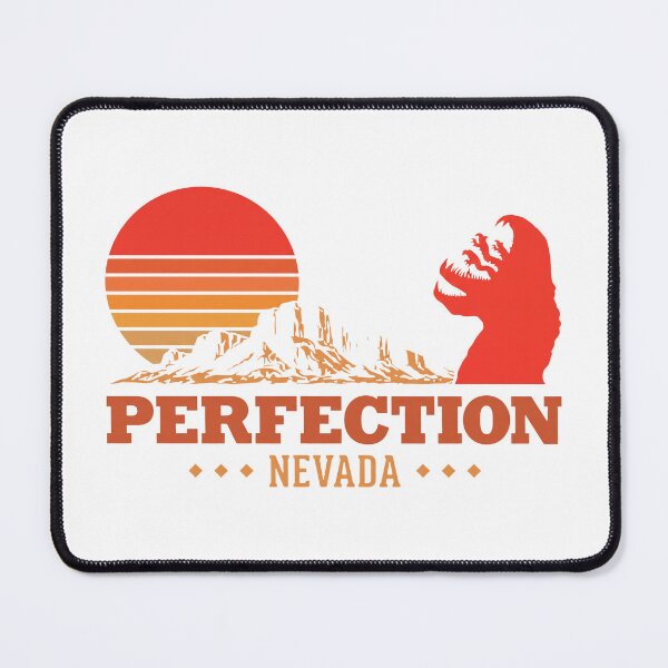 Item preview, Perfection Nevada Sunset Desert Mountains Graboid Silhouette designed and sold by KristiTaylorArt.