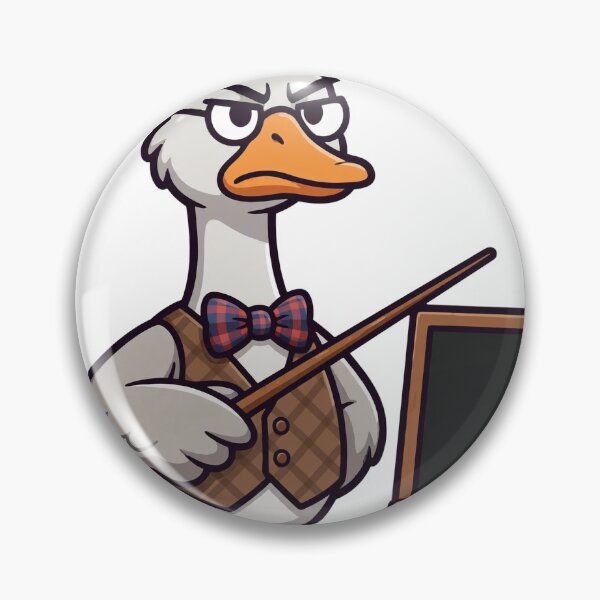 Item preview, Class Is in Session: Grumpy Goose Teacher designed and sold by Odd-jack.