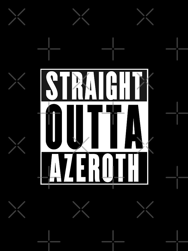 Imagen 5 de 5, Camiseta gráfica con la obra Straight Outta Azeroth, diseñada y vendida por soondoock.