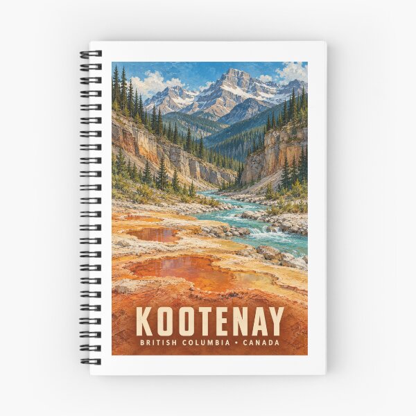 Item preview, Kootenay National Park - British Columbia - Canada designed and sold by GoodOldVintage.