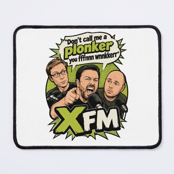 Item preview, XFM - Ricky Gervais Show: Ricky Swearing Under His Breath designed and sold by LoveSomethingDifferent.