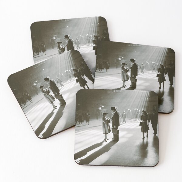 Item preview, Light through the windows, Grand Central Station New York vintage black and white photograph wall art decor designed and sold by Astrid Arkhangelsky.
