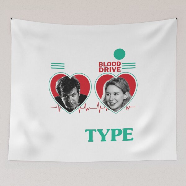 Item preview, Theranos Blood Drive 2026 You're My Type designed and sold by KristiTaylorArt.