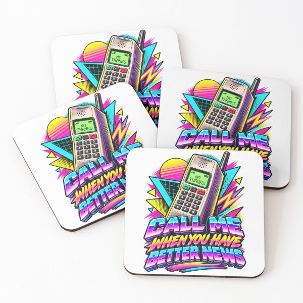 Item preview, Retro 80s Brick Phone Call Me When You Have Better News designed and sold by Win Hardy.