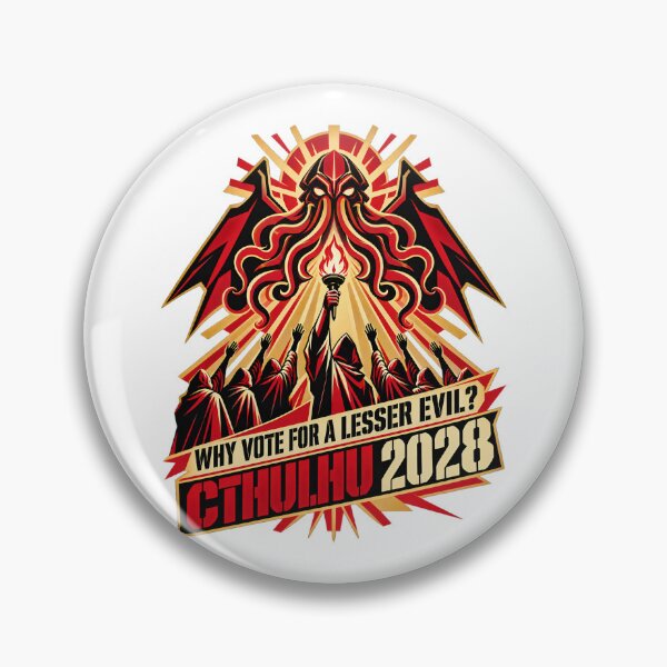 Item preview, H. P. Lovecraft: Cthulhu 2028 Torch Rally designed and sold by Fenay Designs.